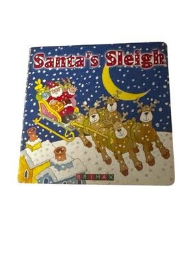 Brimax Santa's Sleigh Kids Board Book